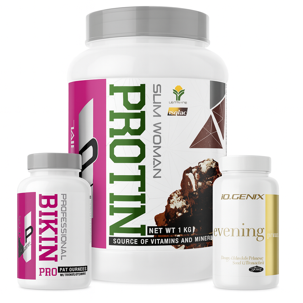 PACK QUEMA GRAMA Y TONIFICA - Proteina + Bikini Pro + Onagra (Black Friday) + Guía Quema & Tono Gratis